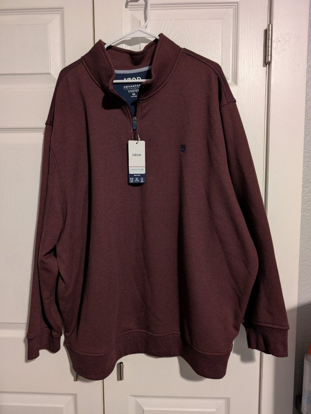 Izod 3x Pullover - NWT - Burgundy